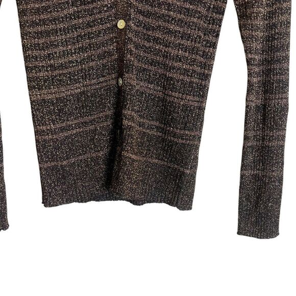 Braemar petites metallic cardigan. Size small - Picture 5 of 7